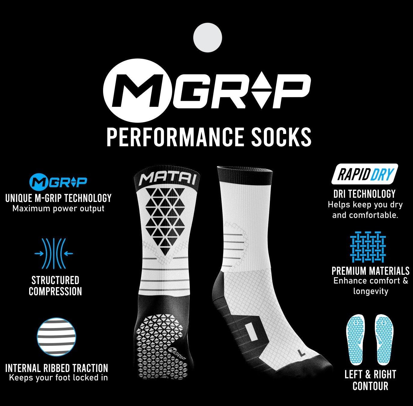 M-Grip Performance White - Matai Sports